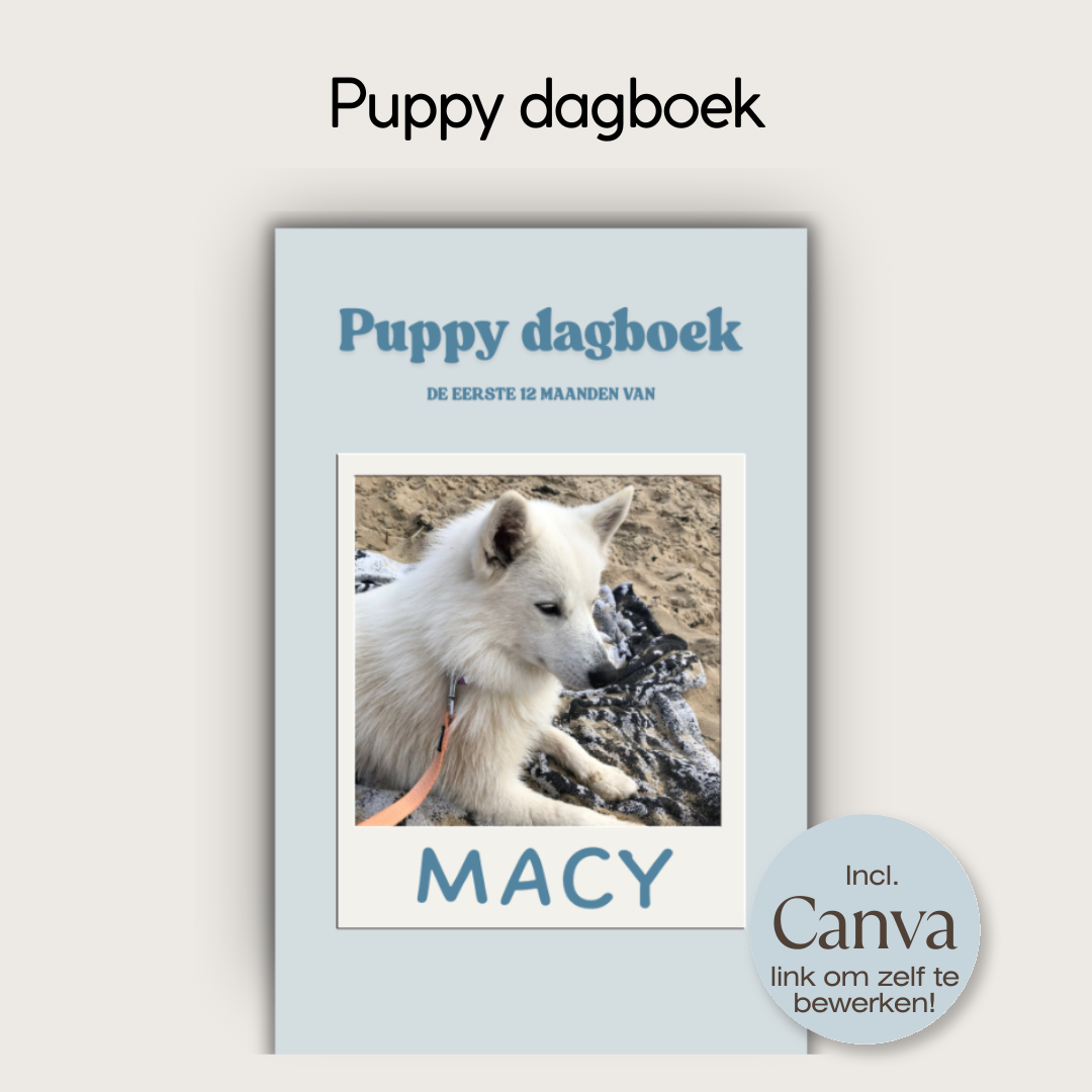 Puppy dagboek – de perfecte start voor jouw pup!