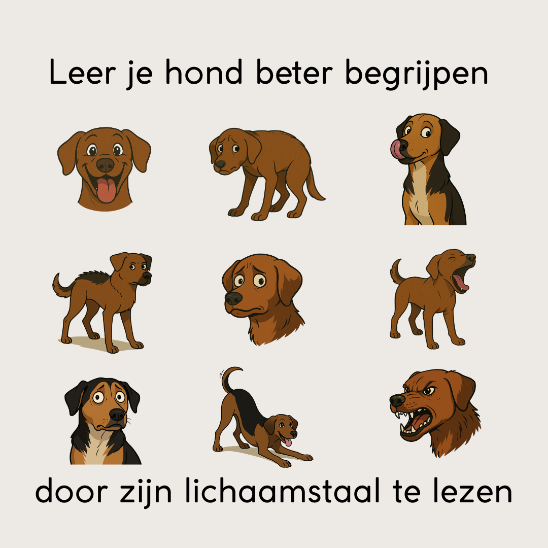 Leer je hond beter begrijpen door zijn lichaamstaal te lezen